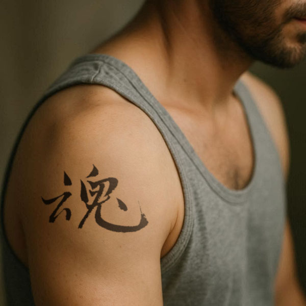 Chinese tattoo for soul